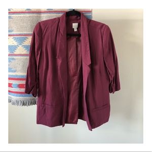 LC Lauren Conrad Jackets & Coats - EUC | LC Lauren Conrad Maroon/Berry Blazer LC Lauren Conrad Jackets & Coats - EUC | LC Lauren Conrad Maroon/Berry Blazer